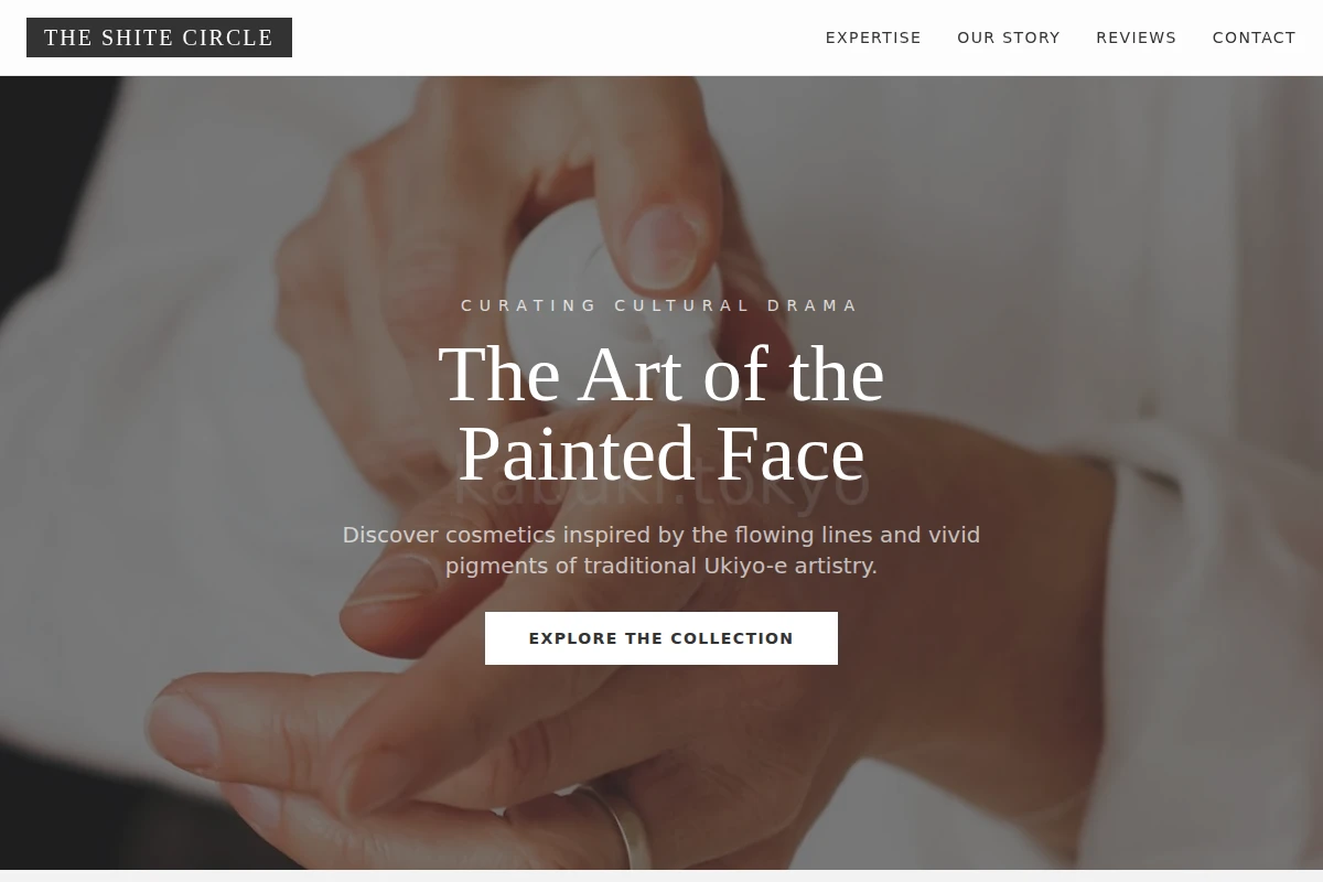 Premium Art Studio Website Design