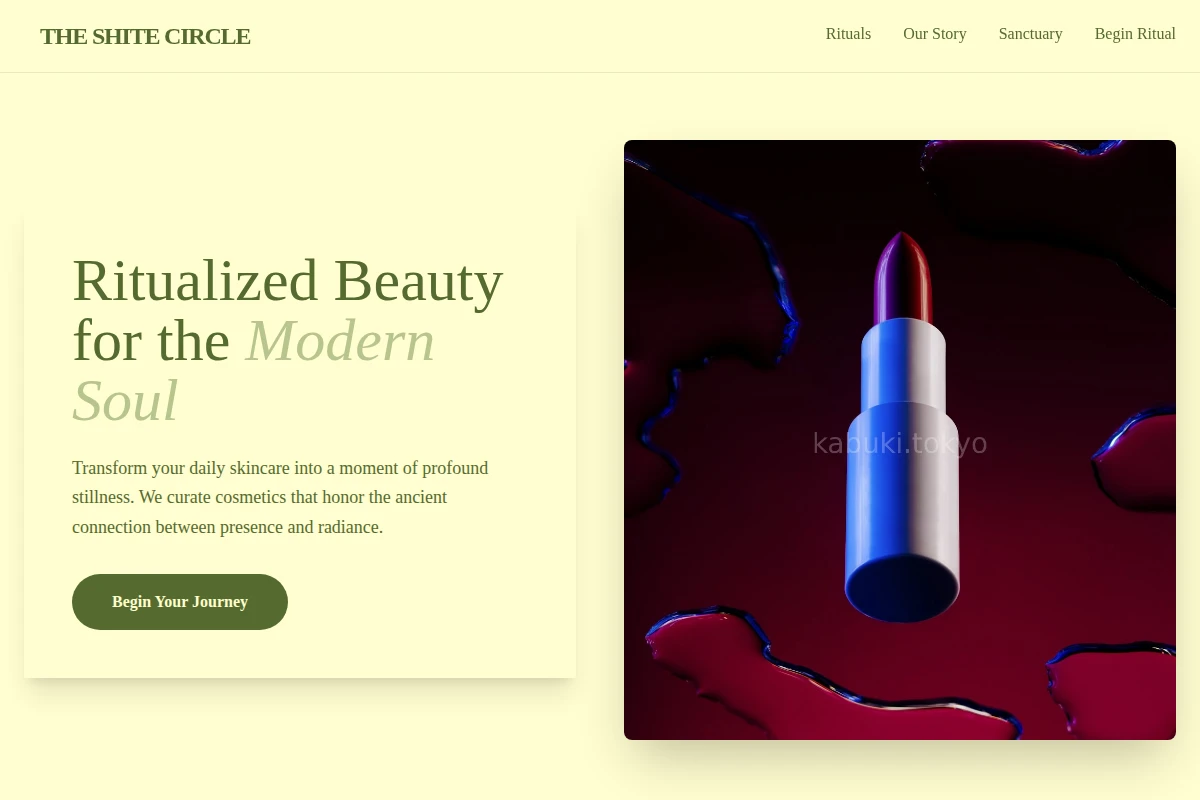 Buddhist Cosmetics